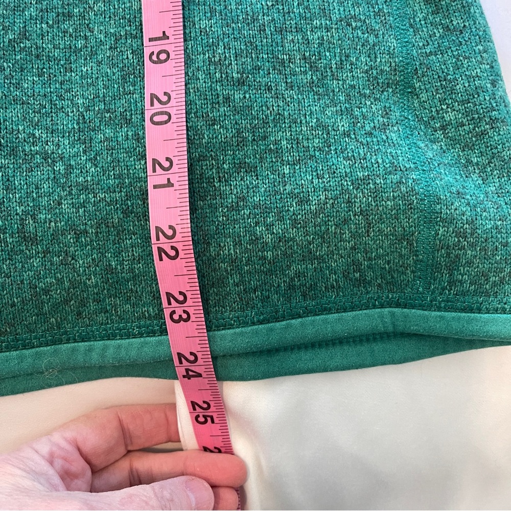 Patagonia Better Sweater 1/4 Zip Fleece Womens Size Medium Green Style #25617 - Picture 11 of 11